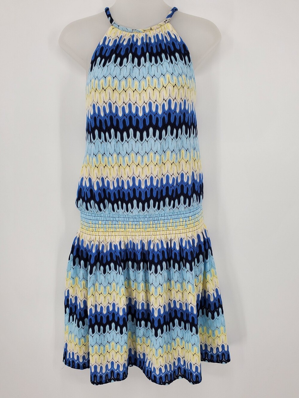 Ramy Brook Leona Knit Halter Dress Size Medium